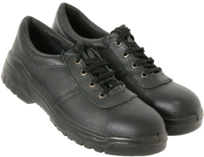 NEW Steelite Pebbled Leather Black Steel Toe Work Sneaker Shoes Men's US 7.5