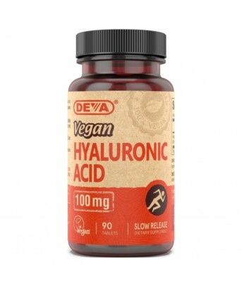 Deva VEGAN HYALURONIC ACID, vegetarian 90 tablets