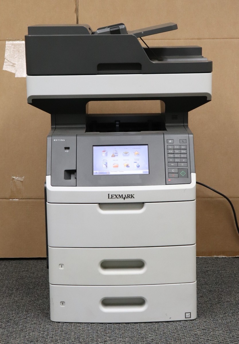 Lexmark MX710de All-in-one Laser Monochrome Printers - Page Count