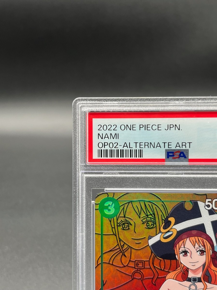 PSA10 Nami Alt Art OP02-036 SR Paramount War ONE PIECE Card PSA10 Nami Alt Art OP02-036 SR Paramount War ONE PIECE Card