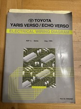 Toyota Yaris Verso / Echo Verso Workshop Manual