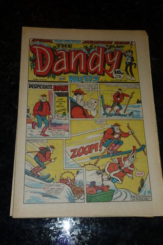 the dandy & nutty comic - no 2301 - date 28/12/1985 - uk comic