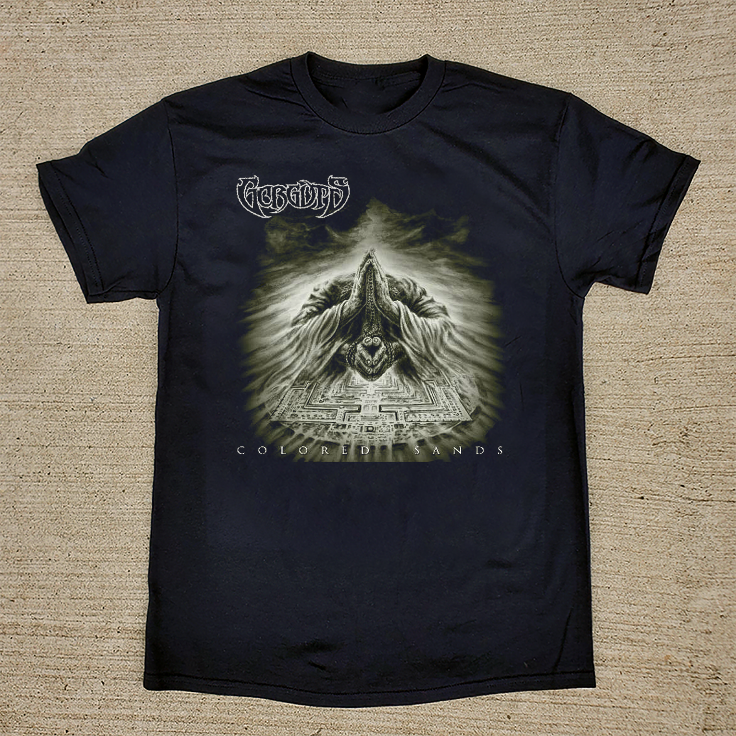 Gorguts Band Colored Sands T Shirt Black All Size S - 5Xl AQ102