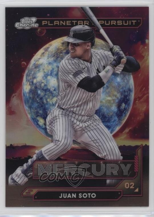 2024 Topps Cosmic Chrome Planetary Pursuit Mercury Juan Soto #PPM-10
