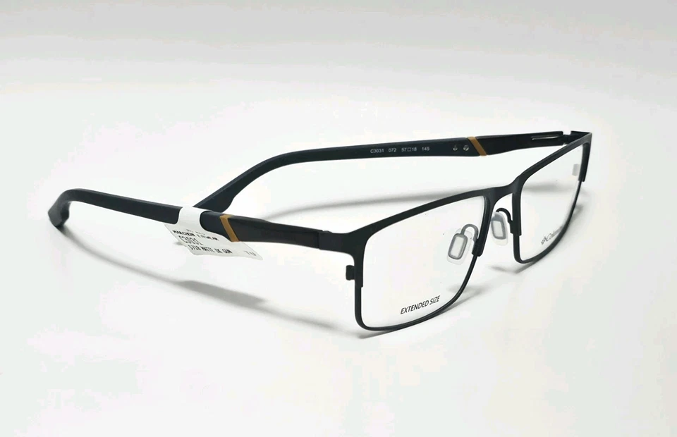 MONTURAS DE GAFAS COLOMBIA C3031 072 GRIS MATE PARA HOMBRE UNISEX BORDE COMPLETO 57-18-145 Foto 4 de 4