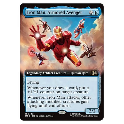 MTG Marvel Super Heroes Commander Iron Man, Armored Avenger (Commander Deck E...