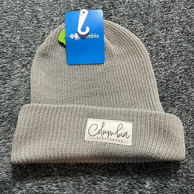 Columbia Unisex Beige Gray Lost Lager Beanie Hat