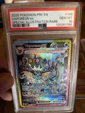 Vaporeon EX Special Rare PSA 10