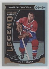 2015-16 O-Pee-Chee Marquee Legends Rainbow Foil Doug Harvey #595 HOF 1ct0