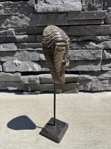 KLEINE AFRIKANISCHE KUNST, STAMMESKUNST SONGYE MASKE - Bild 1 von 13