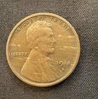 1914 S Lincoln Wheat Cent Nice Circulated Example Semi Key Date