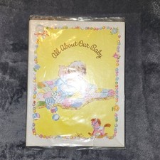 VTG Baby Memory Book W/NIP Hallmark Page Protector/photo Inserts