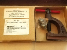 Rapco # RA-825 Rivet Tool Kit NOS Made in USA