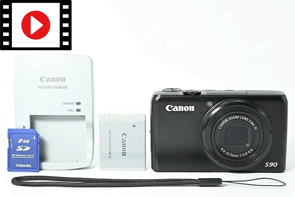 Canon PowerShot S90 Canon PowerShot Digital Cameras for sale | eBay