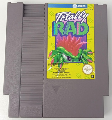 Nintendo NES Spiel Totally RAD PAL B NOE getestet Modul Sammlung TOP