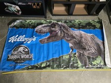 Jurassic World Fallen Kingdom Kelloggs Banner Display 7ft Canvas 