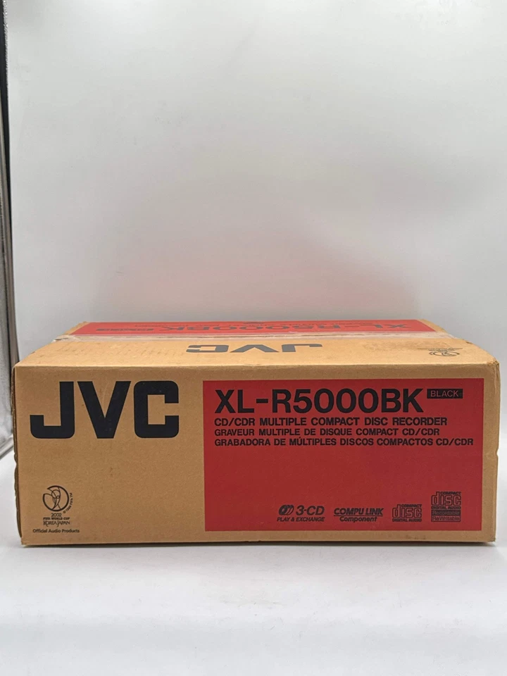 JVC XL-R5000BK CD/CDR Multiple Compact Disc Recorder with Remote - Brand New - Image 3 of 4