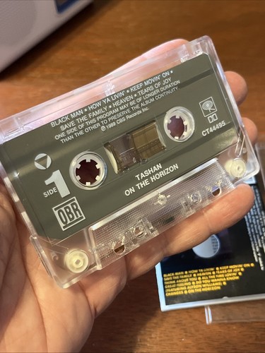 1989 Tashan \ On The Horizon \ Album Cassette Tape \ CBS Records \ Tested - Picture 7 of 10