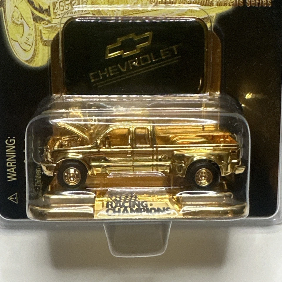 Motor trend Racing Champions Mint 24K Gold Plated Chevrolet Brand W/Ford Truck - Image 4 of 4