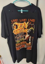 Ozzy Osbourne DIARY OF A MADMAN 1982 Tour Distressed Look REPLICA T-SHIRT (New)