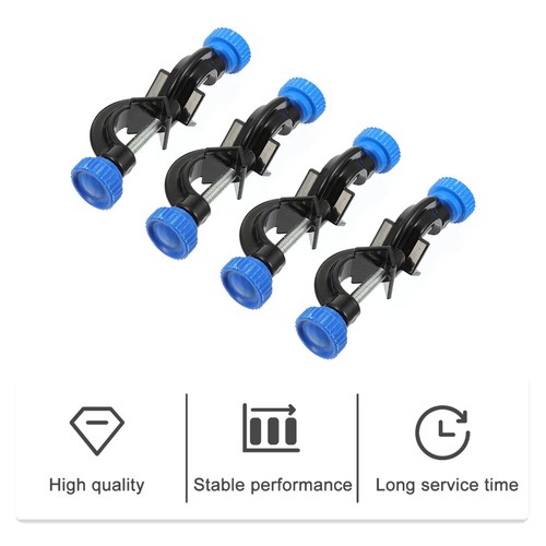 8 pcs Labs Stand Clamp Holder Right Angle Stand Clamp Holder for Chemistry Test - Picture 6 of 12