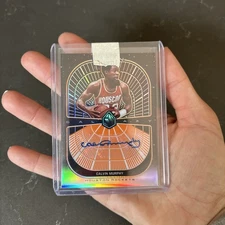 2019-20 Panini Obsidian Galaxy Autographs Calvin Murphy #GA-CMY