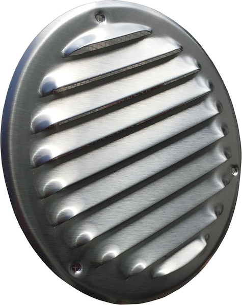 LüFtungsgitter Durchmesser 240 Mm Edelstahl, Insektenschutz, Montagematerial-image