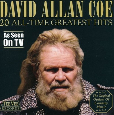 David Allan Coe - 20 All-Time Greatest Hits [New CD]