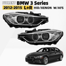 For 2012-2015 Bmw 3 Series F30 Sedan Xenonhid Headlight W Afs Rightleft Pair