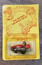 1984 McDonald's Hamburglar Pull Back Car NRFB
