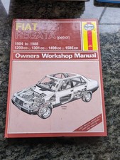 Haynes Owners Workshop Manual - Fiat Regata (Petrol) 1984-1988