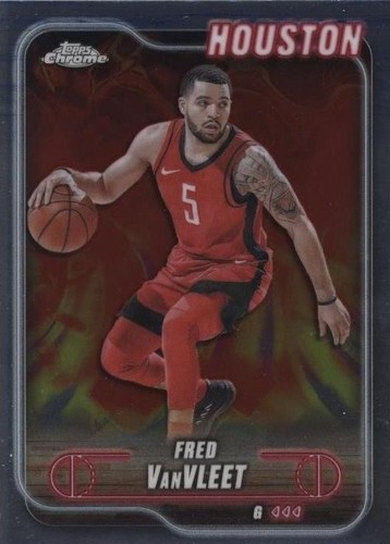2024-25 Topps Chrome Basketball #137 Fred VanVleet - Pink