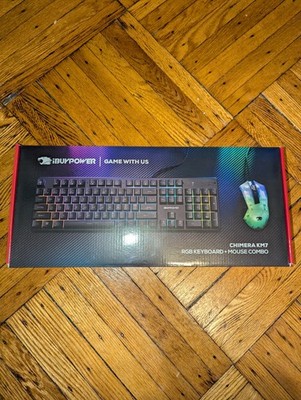 iBUYPOWER Chimera KM7 RGB Gaming Keyboard and Mouse Combo