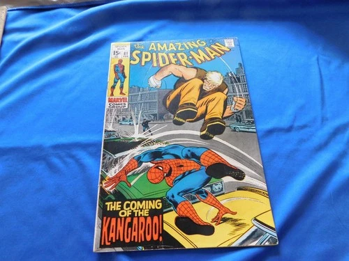 AMAZING SPIDER-MAN #81 Feb 1970 FN+ 6.5 or better ROMITA John Buscema KANGAROO