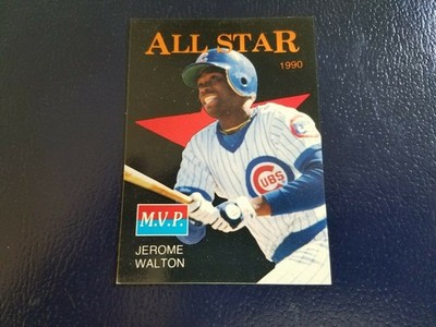 Jerome Walton Chicago Cubs 1990 All Star M.V.P. Big League ALL STAR RARE ODDBALL