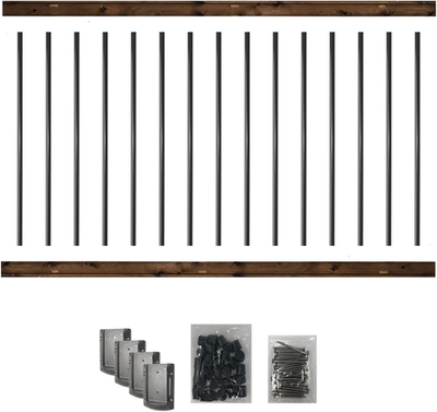 #ad #ad Deck Rail Kit Pressure Treated 6 Feet for 42 In High Railing Includes 2 Woo $247.99