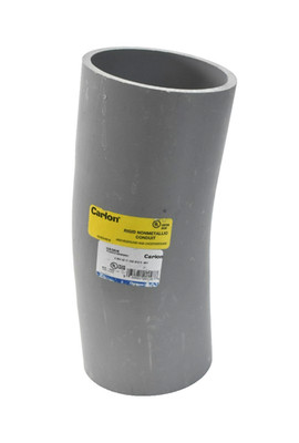 Thomas & Betts Carlon UA3AN Gray PVC Standard Radius 11-1/4° Elbow Fitting