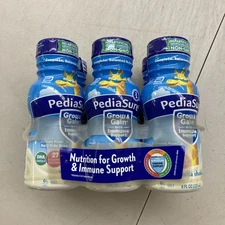 PediaSure Abbott Complete Balanced Nutrition Shake Vanilla Flavor 8oz Pack of 6