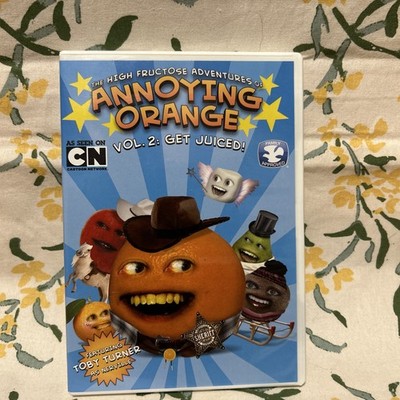 Very Rare OOP Annoying Orange Vol 2 DVD - Cartoon Network (2013) Toby Turner