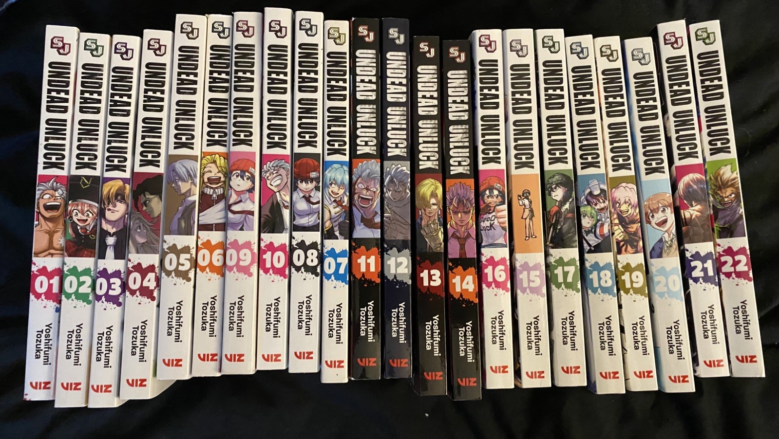 Undead Unluck (vol. 1-22) Inglés | Serie Manga | Tapa blanda/tapa blanda