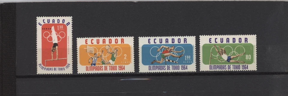 S55247 ÉQUATEUR 1964 MNH** Jeux Olympiques 4V - Photo 1/1