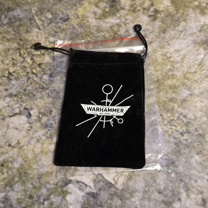 Warhammer 40k Dice Bag
