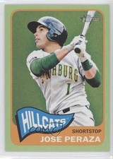 2014 Topps Heritage Minor League Edition Green Jose Peraza #124 0b0