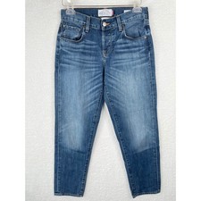 Lucky Brand Dylan Boyfriend Jeans Womens 0/25 Medium Wash Made in USA Denim