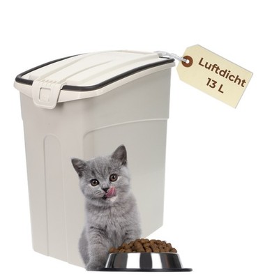 Futtertonne Luftdicht Hund Katze Hundefutter Aufbewahrung Trocken Futter  Box 13L | eBay.de