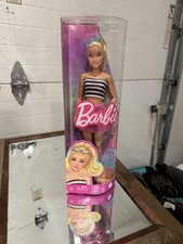 Barbie Doll 65th Anniversary Fashionistas Doll # 213 Sunglasses Pink Black