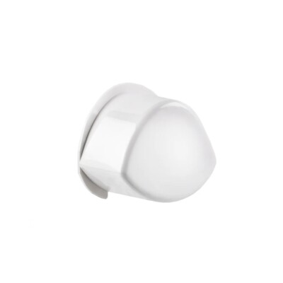 White push Button for the AVIVA shower Soap, Shampoo & conditioner Dispenser
