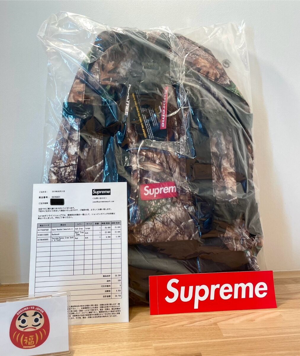 Supreme 19AW Real Tree Camo Backpack Nylon Multicolor New Supreme 19AW Real Tree Camo Backpack Nylon Multicolor New
