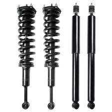 4pcs Front Struts w/ Spring Mount & Rear Shocks For 2007-18 Toyota Tundra