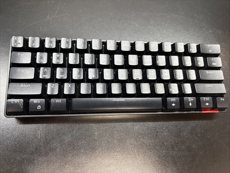 HAVIT KB611CM Rainbow Backlit Portable Wired Gaming Keyboard - Black - Image 2 of 3